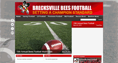 Desktop Screenshot of brecksvillefootball.com